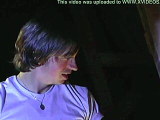 Sexy Nude Blonde Girl with Hairy Boobs Fears Clowns