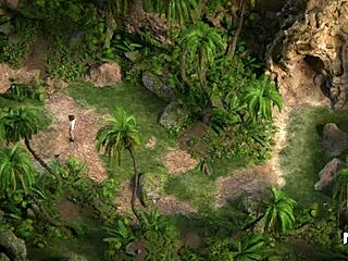 in the treasure of nadia game, the redhead character gets her ass licked by the protagonist in episode three scene one three six