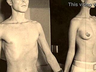 Vintage bizarne dnevnike prikazujejo scene fetiša dlakave pičke