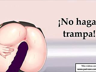 Nach meinen Anal-Challenge-Anweisungen auf Spanisch folgen und Orgasmus erreichen