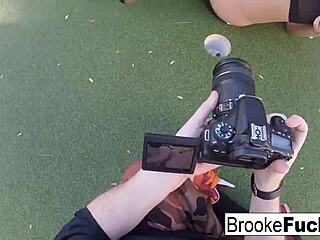 Brooke Brand as Alice and Olivia as Minnie in a wild Halloween fuck fest. These blondes nail oral and more! 🎃🔥