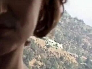 Country Housewife Plays with Her Pussy Toys