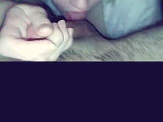 Amateur blonde with BIG TITS delivers NUT-BUSTING BLOWJOB in POV