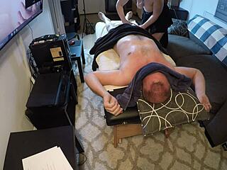 Fetish fun: Gigi Breeze's erotic massage