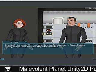 Exploring the malevolent planet in Unity2D public mode.