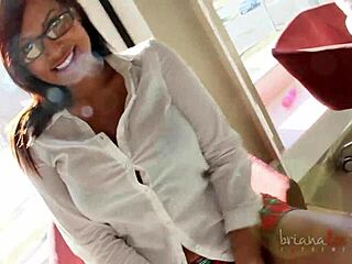 watching briana lee touch herself is wild