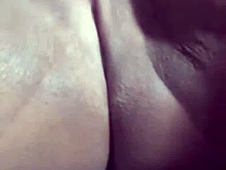 Watch This Ebony Babe Experience A Real Intense Orgasm