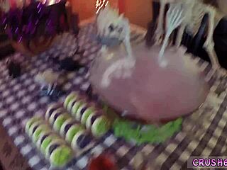 i swallow for my step sister in this taboo daddy fun