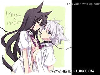 Hentai fan service: A slideshow of sexy anime girls