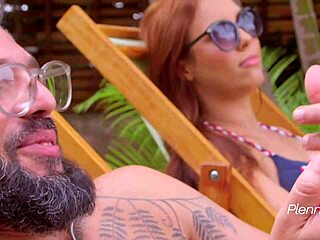 Wife fucks other girl in front of husband Mario Ariella Ferraz Amanda Borges