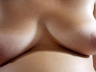 wife's first experience with big boobs and natural tits?