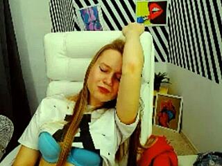 alicebush slowly masturbating her wet pussy with fingers teasing clit building up to intense orgasm