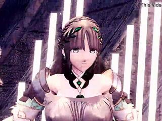 Demeter's Patchwork Staccato Nudity in MMD Dance by Bobopenguin