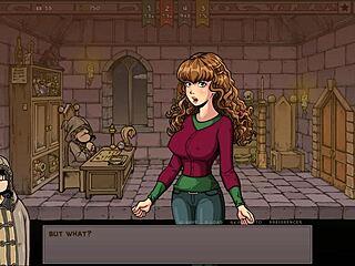 Hermione's corruption in Harry Potter porn game