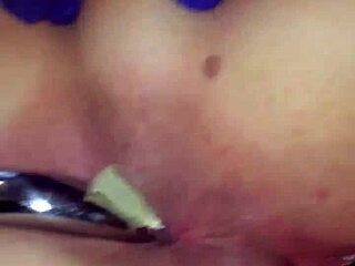 Anal injections for her tight female backside!