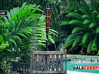 Petite Innocent Teen Avalon Heart Faces Rough Hardcore Fetish with Stalker