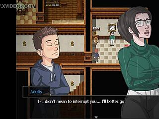 Bones takes over the mansion - a steamy sex game