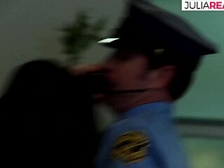 German Group Fucks Policeman To Avoid Arrest And Facial Cumshot