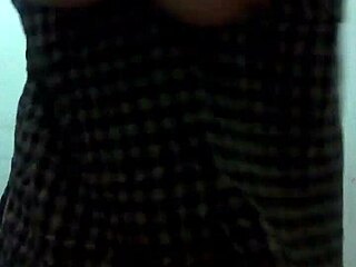 Shaking and jumping breasts on camera