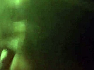 she loves sucking this big black cock and swallowing cum