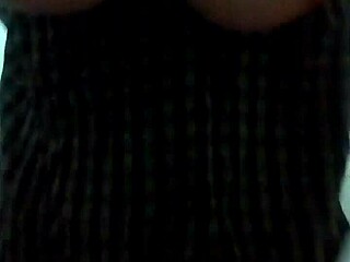 Latina amateur shakes her big tits wildly during homemade fun.