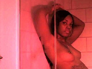 Black models strip and dance sensually, revealing their allure