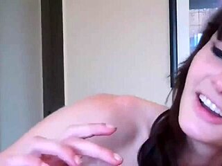 Femdom Mistress Binds Slave in Chastity Device