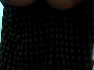 Shaking and jumping breasts on camera