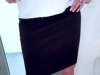 Sofie Marie Skinny Big Tits Milf Blowjob Cum Swallow