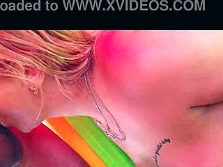 Vicky's European adventure continues with more explicit activities