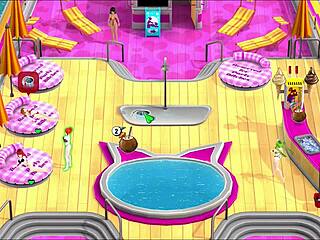 club hentai girls strip and play wild anime games