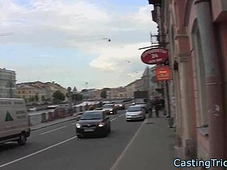 cockloving euro babe gets screwed in missionary at casting interview