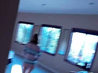 Is Busty Brett Rossi Teasing You In Her Motel Room?