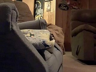 Big Monster Cock Fucks Tight Pussy In Bent Over Doggystyle Position