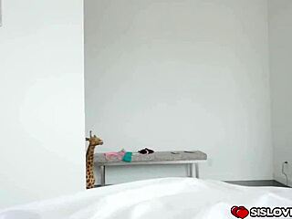 Daisy Stone Lets Stepbro Fuck Her Tight Pussy Doggystyle! Monster Cock Bends Her Over Hard!