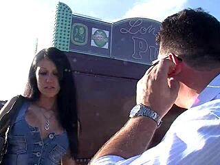 Tattooed Brunette Slut Gives Blowjob Before Riding Hard Cock In Hardcore Scene.