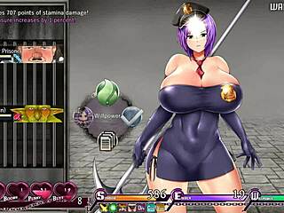 Jeg kan ikke tro det, spiller Karryns prison hentai spill ep 8, og monster orken forelsker seg i den enorme titter fengselsdama!