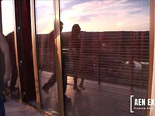 Regina ice gets her ass slammed while her bff selena mahuela gets fucked in this group sex porno video