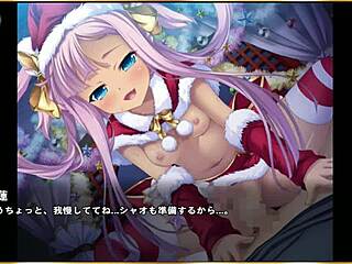 Koihime anime brings erotic dreams to life in a holy night scene
