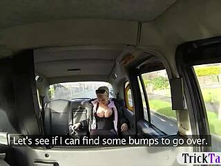 hot blonde amateur babe drilled by horny driver in cab ride