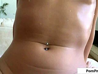 firm massage turns into blonde teen blowjob with facial and deepthroat hardcore.