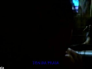 Amateur couple enjoys a reality show and oral pleasure in the dark