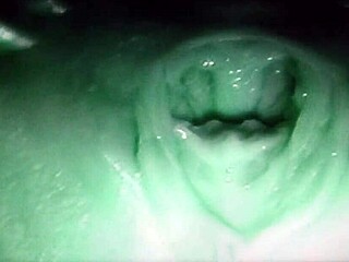 Wife's gaping pussy gets loose and wet