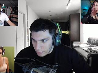 Joycgee and fancy on webcam together