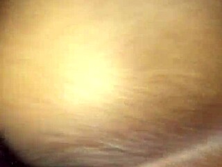 I watch my big ebony ass get creampied in doggystyle