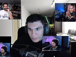 Joycgee and fancy on webcam together