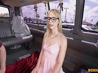 Blonde Stella Chiyoki Gets Fucked to Pay Bills