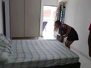 I offer lodging and he pays by fucking my horny pussy! Part 1