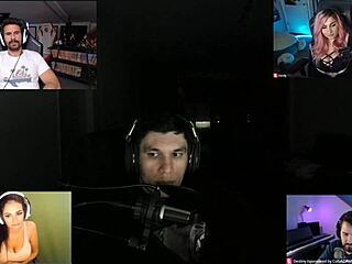 Joycgee and fancy on webcam together