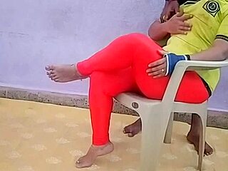 Joo, Panaan Kuumaa Vastanainutta Intialaista Bhabhia Kovaa!